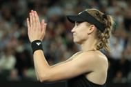 Elena Rybakina pictured at the 2023 Australian Open - Day 11.